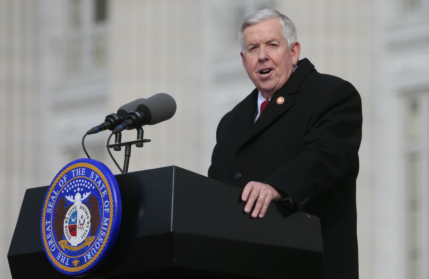 Gov. Parson sworn-in at Bicentennial Inauguration
